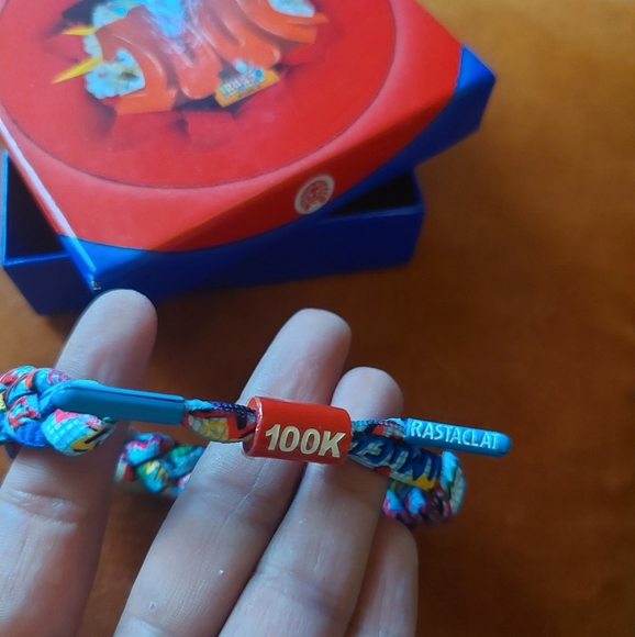 Exclusive One Of A Kind Comicbook Themed Rastaclat Bracelet - Picture 4 of 8